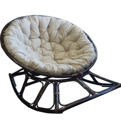 1892 Rocking Rattan Chair Papasan