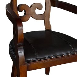 1629 Magnolia Leather Chair AK