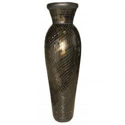 15287 Vase Ceramics Black 60SM