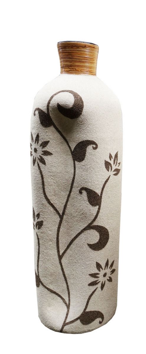 15232 Ceramic Vase Sand G 60